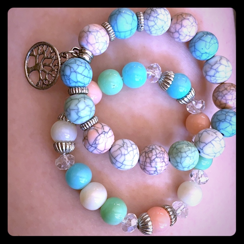 Bracelets! From a Boutique called The Spider’s Web